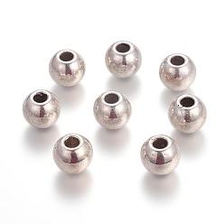 Antique Silver Tibetan Style European Beads, Antique Silver, Cadmium Free & Nickel Free & Lead Free, Antique Silver, 12x14mm, Hole: 5mm