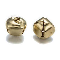 Golden Iron Bell Pendants, Golden, 20x25x24mm, Hole: 2x5mm