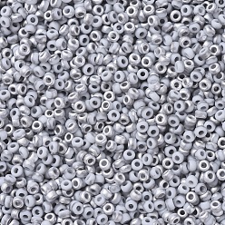 (RR4558) Labrador Matte MIYUKI Round Rocailles Beads, Japanese Seed Beads, 11/0, (RR4558) Labrador Matte, 2x1.3mm, Hole: 0.8mm, about 5500pcs/50g