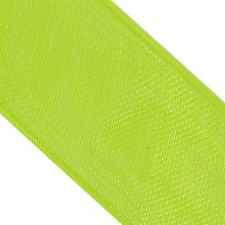 Green Polyester Organza Ribbon, Green, 1/8 inch(3mm), 800yards/roll(731.52m/roll)