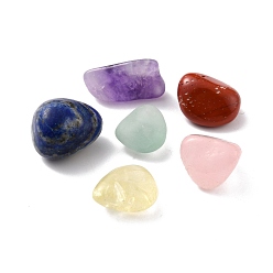 Mixed Stone Natural Mixed Stone Beads, Nuggets, Tumbled Stone, Healing Stones, for Reiki Healing Crystals Chakra Balancing, Healing Stones, 18~26.5x15.5~22x9~18mm