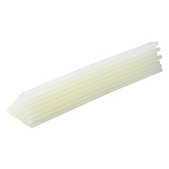 Azure Eco-Friendly Plastic Glue Sticks, Use for Glue Gun, Azure, 300x7mm, about 40strands/500g