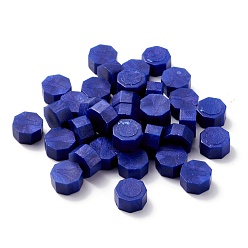 Mauve Sealing Wax Particles, for Retro Seal Stamp, Octagon, Mauve, 0.85x0.85x0.5cm about 1550pcs/500g