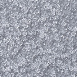 (RR131) Transparent Crystal MIYUKI Round Rocailles Beads, Japanese Seed Beads, 11/0, (RR131) Transparent Crystal, 11/0, 2x1.3mm, Hole: 0.8mm, about 50000pcs/pound
