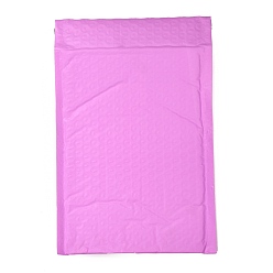 Фиолетовый Матовая пленка пакетные пакеты, пузырчатая почтовая программа, мягкие конверты, прямоугольные, фиолетовые, 27x17.2x0.2 см