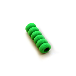 Lime Green Sponge Pencil Grip, for Diamond Painting Accessories, Column, Lime Green, 36x10mm