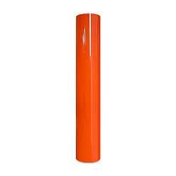 Оранжево-Красный 3d полиуретановые теплопередающие виниловые листы, пенопластовая пленка htv, утюг на виниле для сумки с одеждой-майкой, оранжево-красный, 250x305 мм