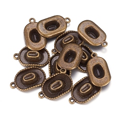 Antique Bronze Tibetan Style Alloy Hat Pendants, Cadmium Free & Nickel Free & Lead Free, Antique Bronze, 22x13x5mm, Hole: 2mm