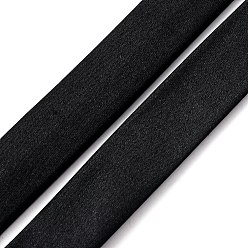Black Stain Ribbon, Piping Strips for Clothing Decoration, Black, 3/4 inch(19mm), about 3.83 Yards(3.5m)/pc