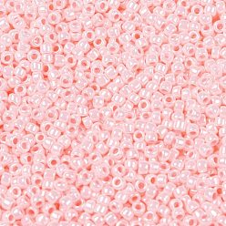 (126) Opaque Luster Baby Pink Cuentas de semillas redondas toho, granos de la semilla japonés, (126) brillo opaco rosa bebé, 11/0, 2.2 mm, agujero: 0.8 mm, sobre 50000 unidades / libra