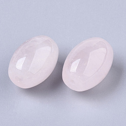 Quartz Rose Naturel a augmenté perles de quartz, baril, 16~17x12mm, Trou: 1.4mm