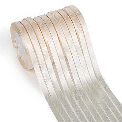 Cornsilk Single Face Solid Color Satin Ribbon, for Bows Crafts, Gifts Party Wedding Decoration, Cornsilk, 3/8 inch(9~10mm), about 25yards/roll(22.86m/roll), 10rolls/group, 250yards(228.6m/group)