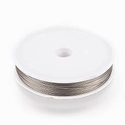 Raw 70M/Roll Tiger Tail, Original Color(Raw) Wire,Nylon-coated Stainless Steel, Raw, 0.45mm, about 229.65 Feet(70m)/roll