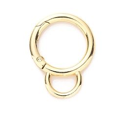 Золотой Легкосплавные пружинные кольца, Горлянка, золотые, 5 датчик, 44.4x33.6x4.5 мм