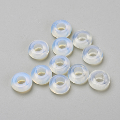 Opalite Perlas de Opalite, Rondana plana, 10.5x4.5 mm, agujero: 4 mm