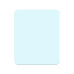Rectangle Tapis de joint de cire de silicone, outil de cachet de cire, bleu clair, rectangle, 240x200mm