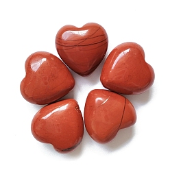 Красный Камень Натуральные целебные камни из красной яшмы, сердце любовь камни, Карманные пальмовые камни для развития Рейки, 15x15x10 мм