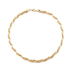 Настоящее золото 14K Латунь цепи ожерелья, крутящее колье, с застежкой омар коготь, реальный 14 k позолоченный, 16-3/4 дюйм (42.5 см)