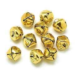 Gold Iron Bell Charms, Gold, 10mm
