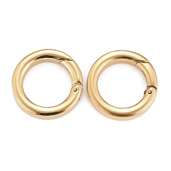Золотой 304 пружинные кольца из нержавеющей стали, уплотнительные кольца, ионное покрытие (ip), кольцо, золотые, 20x3.5 мм, Внутренний диаметр: 13 мм