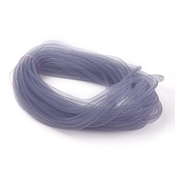 Light Grey Plastic Net Thread Cord, Light Grey, 8mm, 30Yards