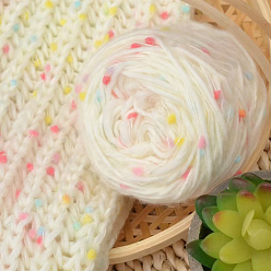Разноцветный Полихлопчатобумажная пряжа, для ткачества, вязание крючком, красочный, 2.5 мм