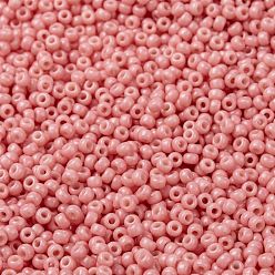 (RR4463) Duracoat Dyed Opaque Lychee MIYUKI Round Rocailles Beads, Japanese Seed Beads, (RR4463) Duracoat Dyed Opaque Lychee, 8/0, 3mm, Hole: 1mm, about 422~455pcs/bottle, 10g/bottle