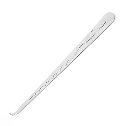 Stainless Steel Color Stainless Steel Candle Wick Dipper, Candle Hook Put Out Candle Tool Accessories, Stainless Steel Color, 20x1.8cm