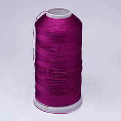 Magenta Nylon Thread, For Tassel Making, Magenta, 0.3mm, about 1093.61 yards(1000m)/roll
