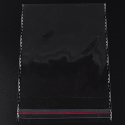 Clear Rectangle OPP Cellophane Bags, Clear, 17.5x12x0.02cm, Inner Measure: 14.5x12cm