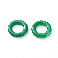 Myanmar Jade Natural Myanmar Jade/Burmese Jade Beads, Dyed, Ring, 15x3mm, Inner Diameter: 9mm