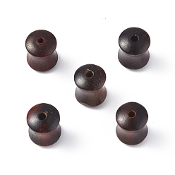Brown Wood Beads, Undyed, Bamboo Stick, Brown, 10x8mm, Hole: 1.6mm