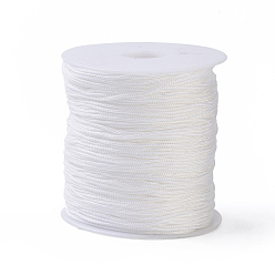 White Olycraft Polyester Thread, White, 1.5mm, about 140m/roll