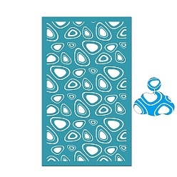 Triangle Pochoir de sérigraphie en polyester, outil de sérigraphie réutilisable en pâte polymère, pour la fabrication de boucles d'oreilles en pâte polymère, triangle, 151x96mm