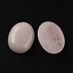 Quartz Rose Cabochons de quartz rose naturelle ovale, 30x22x6.5mm