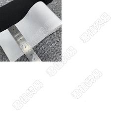 Blanc Gorgecraft bandes élastiques plates ultra larges et épaisses, sangle vêtement accessoires de couture, blanc, 70mm, 2yards / sac