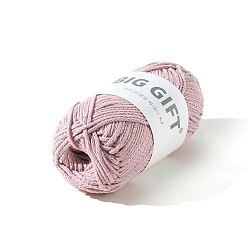Chardon Fil de coton creux, pour le tissage, tricot et crochet, chardon, 2mm
