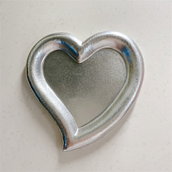 Cœur Plaque de bijoux en résine, plateau de rangement pour bagues, , boucle, cœur, 95x105mm