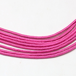 Camélia Corde de corde de polyester et de spandex, 16, camélia, 2mm, environ 109.36 yards (100m)/paquet