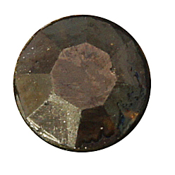 Гематит Латунные бусины разделители для поставки стразов, класс А, без никеля , серебрянный металл, квадратный, 6x6x3 мм, отверстие : 1 мм