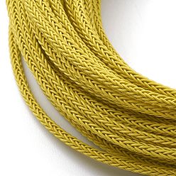 Gold Braided Steel Wire Rope Cord, Gold, 2x2mm, 10m/Roll