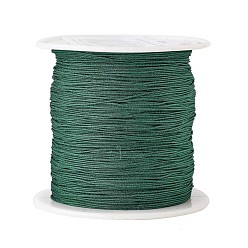 Dark Green Nylon Thread, Dark Green, 0.5mm, about 147.64yards/roll(135m/roll)