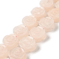 Aventurine Rose Naturelles rose aventurine perles brins, rose, 14x7.5~8mm, Trou: 1.2mm, Environ 28~29 pcs/chapelet, 15.16'' (38.5~41.5 cm)