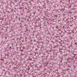 (2105) Silver Lined Pink Opal TOHO Round Seed Beads, Japanese Seed Beads, (2105) Silver Lined Pink Opal, 11/0, 2.2mm, Hole: 0.8mm, about 50000pcs/pound