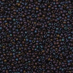 (82F) Frost Metallic Nebula TOHO Round Seed Beads, Japanese Seed Beads, (82F) Frost Metallic Nebula, 11/0, 2.2mm, Hole: 0.8mm, about 50000pcs/pound