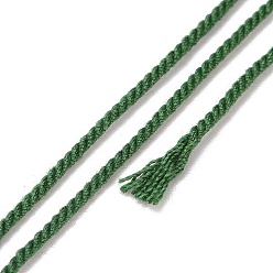 Морско-зеленый Хлопок шнур, плетеная веревка, с бумажной катушкой, для настенного крепления, ремесла, Подарочная упаковка, цвета морской волны, 1 мм, около 32.81 ярдов (30 м) / рулон
