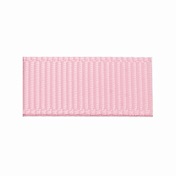 Pink High Dense Polyester Grosgrain Ribbons, Pink, 5/8 inch(15.9mm), about 100yards/roll