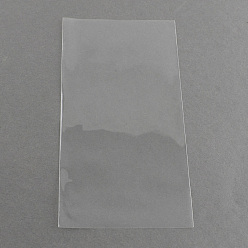 Прозрачный OPP мешки целлофана, прямоугольные, прозрачные, 15x8 см, одностороннее толщина: 0.035 мм