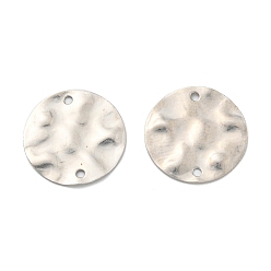 Платина Соединители латунные звенья, долговечный, плоско-круглые, твист, платина, 16x1 мм, отверстие : 1.4 мм