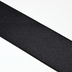 Noir Ruban gros-grain pour la décoration du festival de mariage, noir, 1-1/2 pouces (38 mm), à propos de 100yards / roll (91.44m / roll)
